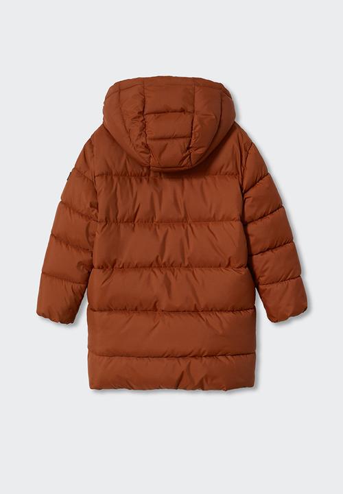 MANGO - Anorak  amerlong - orange