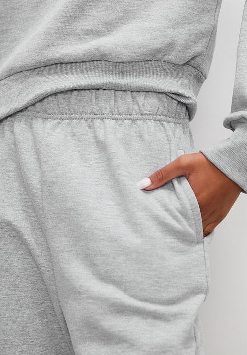 Superbalist - Track pants - light grey melange
