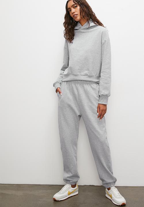Superbalist - Track pants - light grey melange