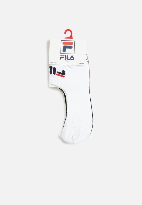 FILA - Sicily secret sock ladies 3 pack - white / black / grey melange