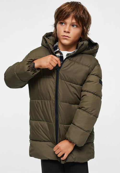 MANGO - Anorak  amerlong - khaki