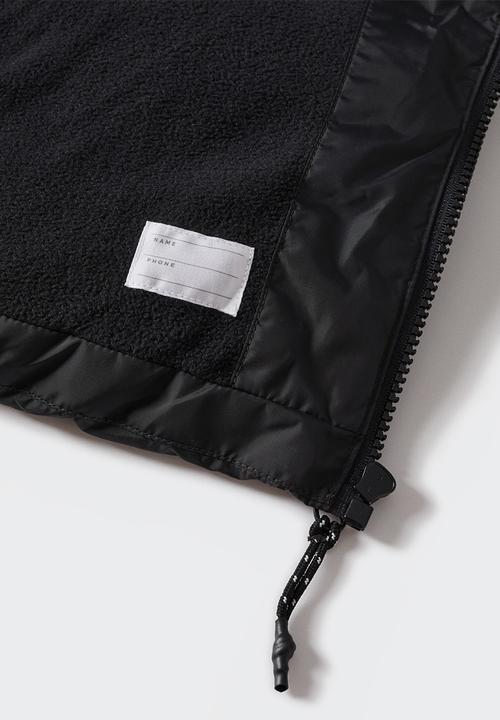MANGO - Anorak  amerlong - black