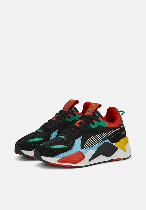 PUMA - Rs-x block party jr - puma black-puma white-hero blue