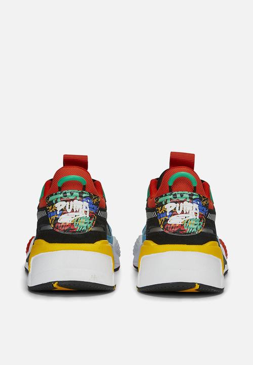PUMA - Rs-x block party jr - puma black-puma white-hero blue