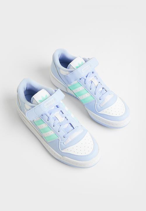 adidas Originals - Forum low j - ftwr white / easy green / blue dawn