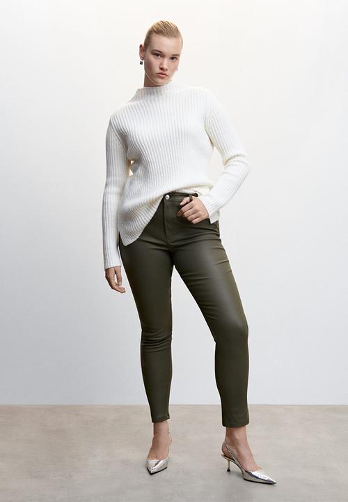 MANGO - Jeans isa - beige/khaki