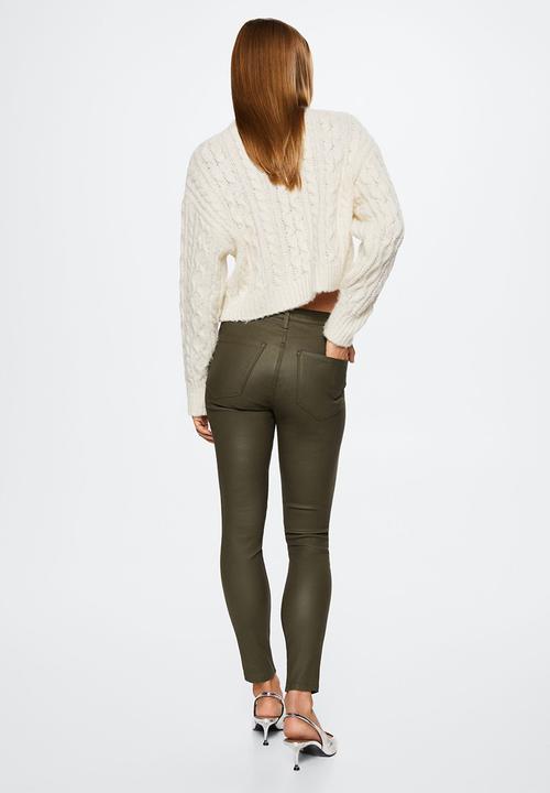 MANGO - Jeans isa - beige/khaki