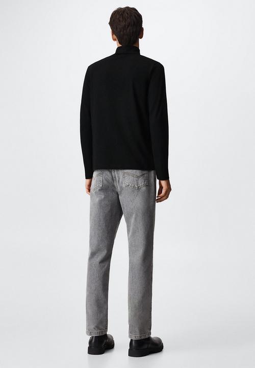 MANGO - T-shirt luton - black