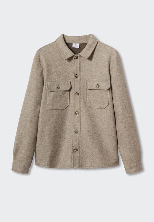 MANGO -  Sweatshirt alludia - beige