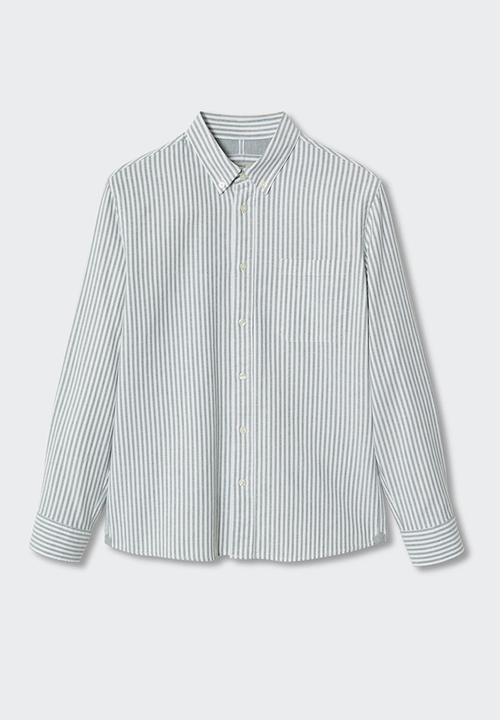 MANGO - Shirt kodak - green 