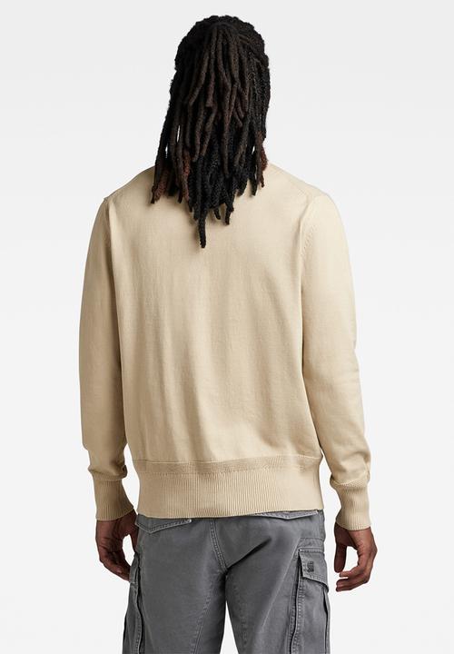 G-STAR - Premium core turtle knit - spray green