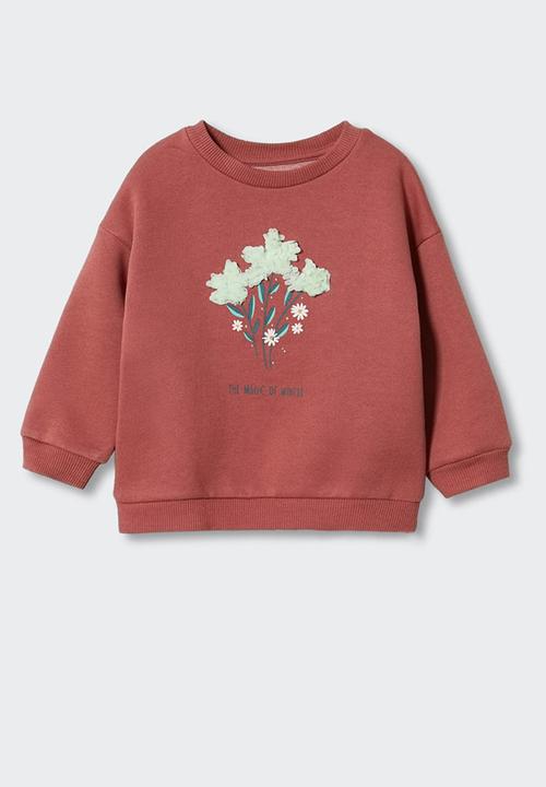 MANGO - Sweatshirt amapola - orange