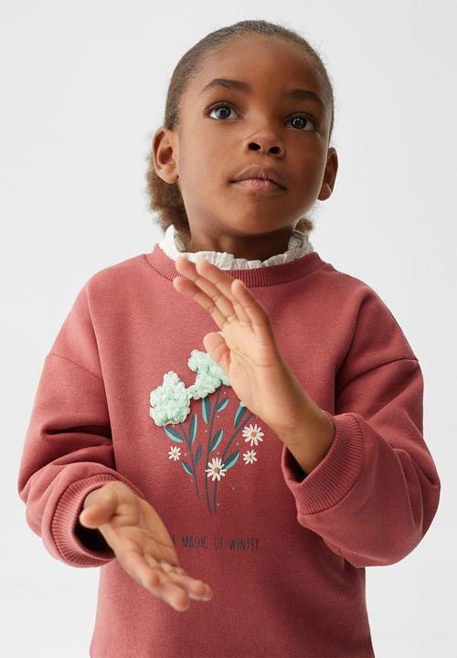 MANGO - Sweatshirt amapola - orange