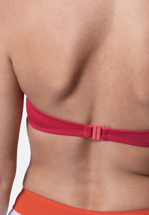 DORINA - Lawaki light padded bandeau bikini top - multi 