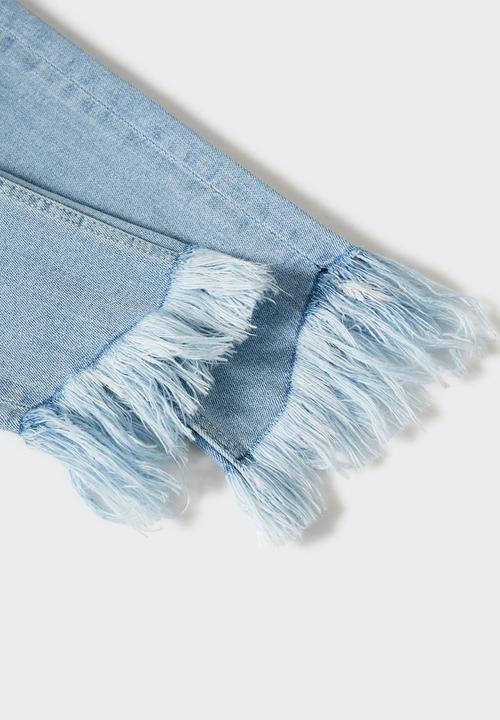 MANGO - Jeans maddy - light blue
