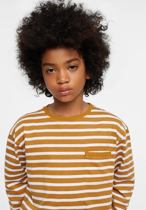 MANGO - T-shirt charles - orange