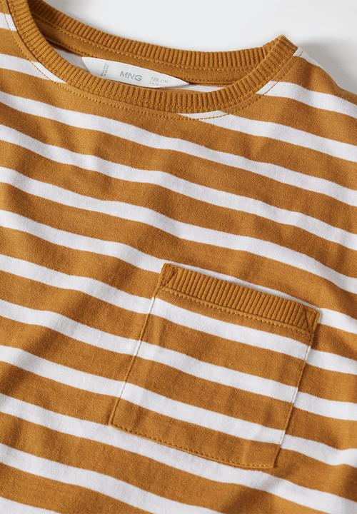 MANGO - T-shirt charles - orange
