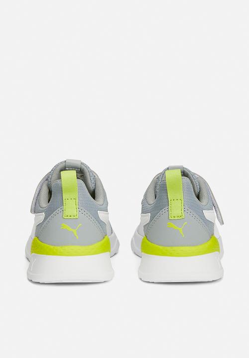 PUMA - Anzarun lite ac ps - cool mid gray-puma white-lime smash