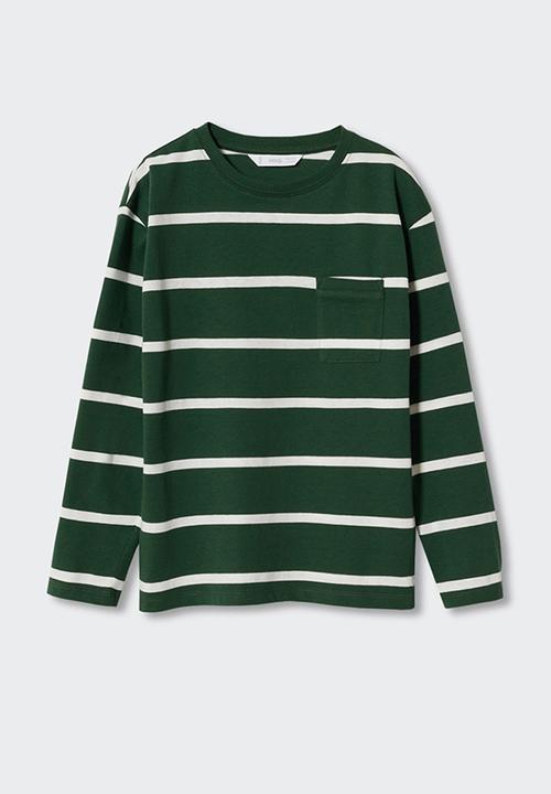 MANGO - T-shirt charlers - green
