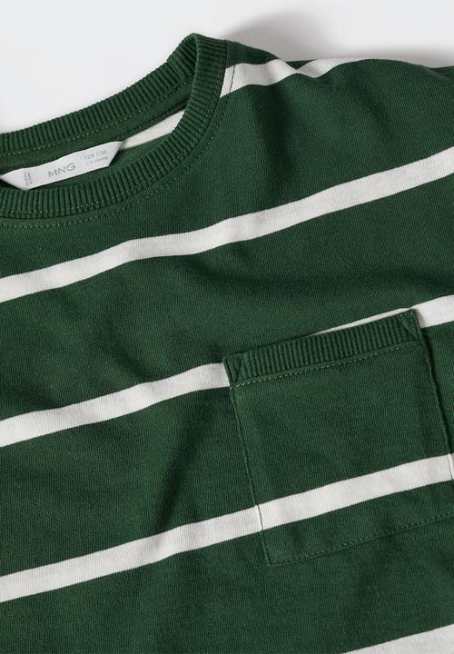 MANGO - T-shirt charlers - green