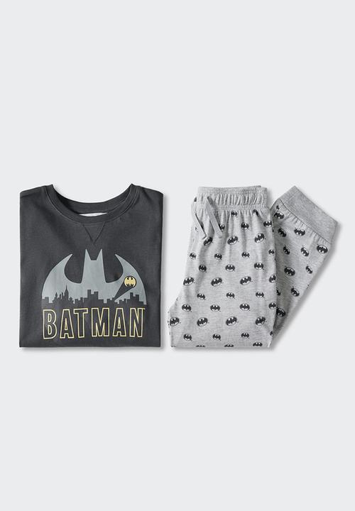 MANGO - Pyjama pack gotham - charcoal