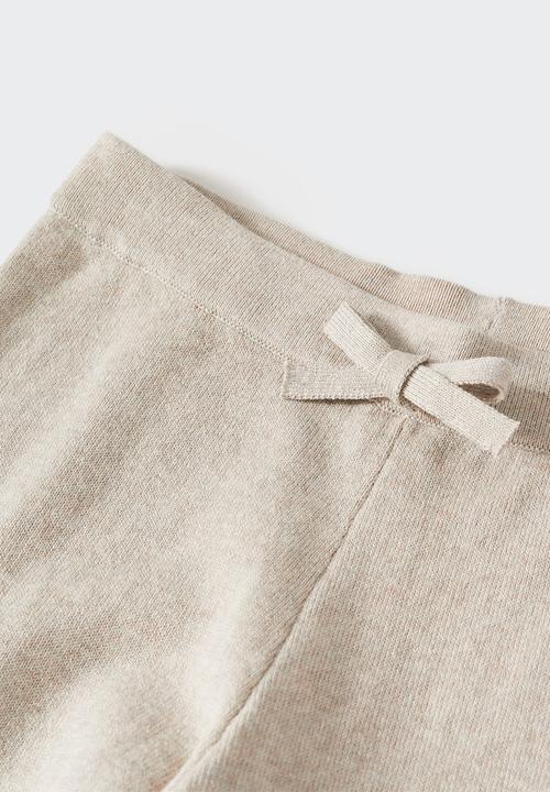 MANGO - Trousers jon3 - beige