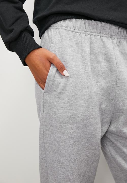 Superbalist - 2 Pack track pants - black & grey