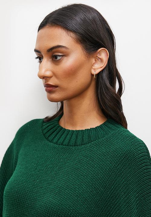 edit - Poncho - emerald green