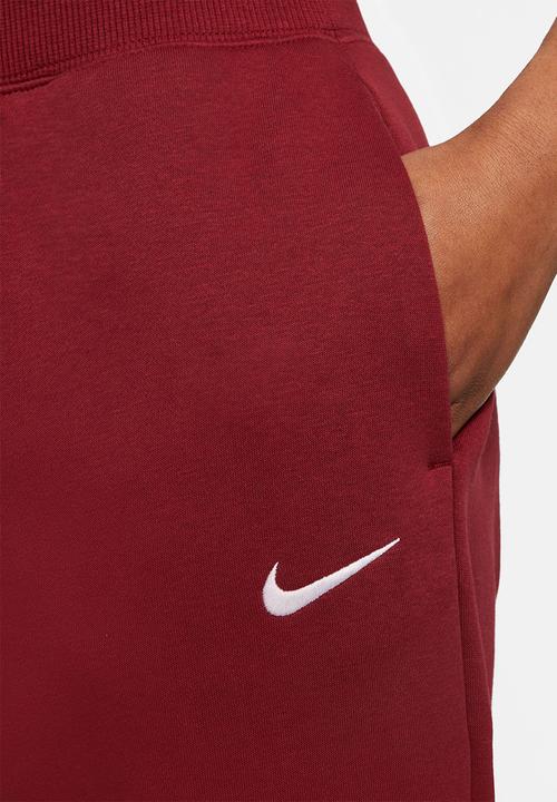 Nike - W nsw phnx flc hr os pant - team red/white