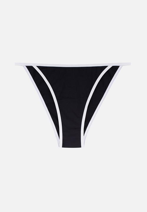 DORINA - Plus bandol tanga bikini bottom - black