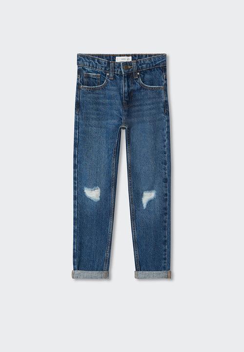 MANGO - Jeans dad - blue