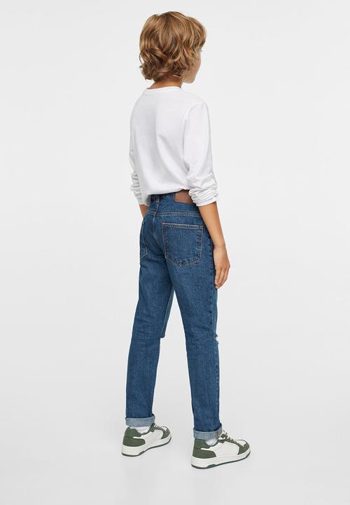 MANGO - Jeans dad - blue