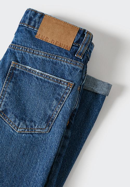 MANGO - Jeans dad - blue