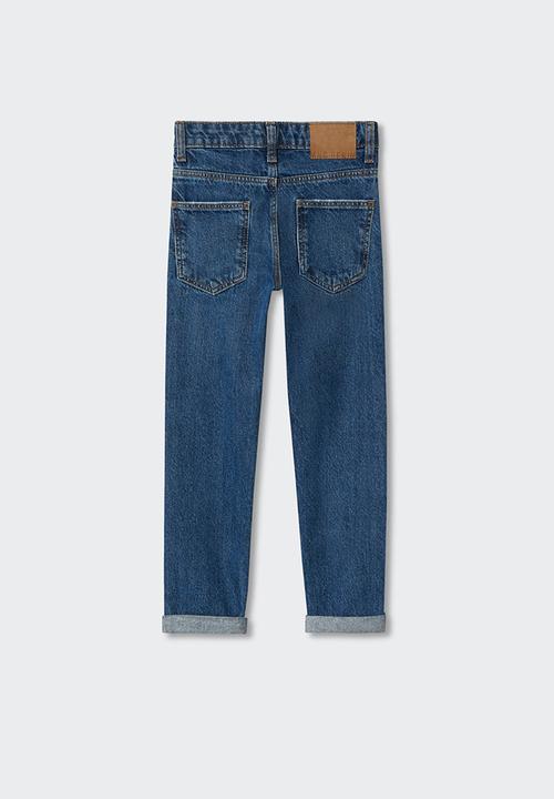 MANGO - Jeans dad - blue