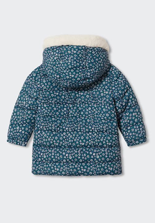 MANGO - Anorak julong - navy