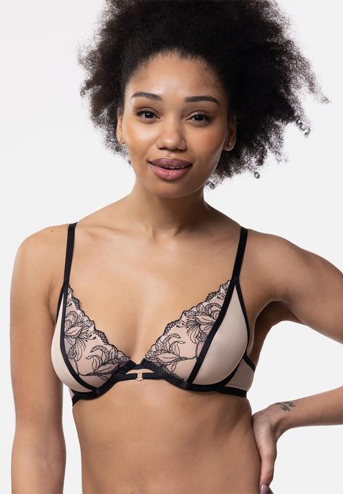 DORINA - Nova non padded wired bra - beige