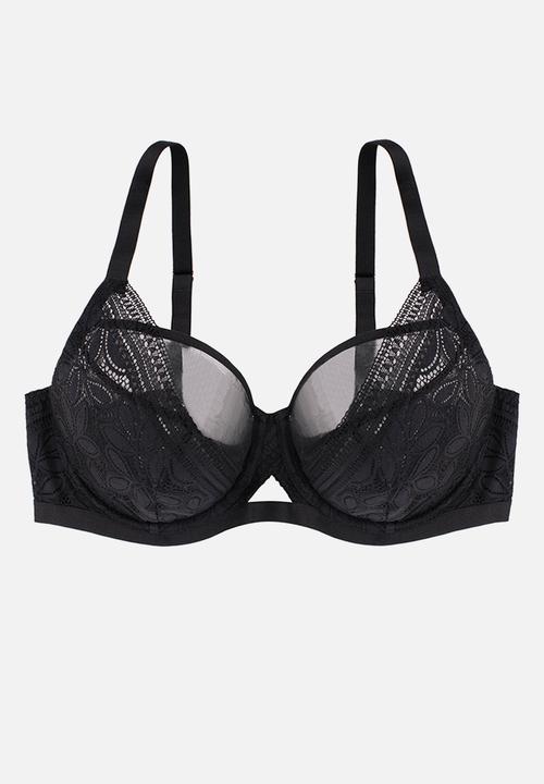 DORINA - Plus astrid non padded wired bra - black