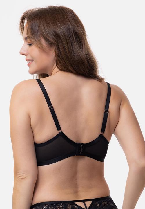 DORINA - Plus astrid non padded wired bra - black