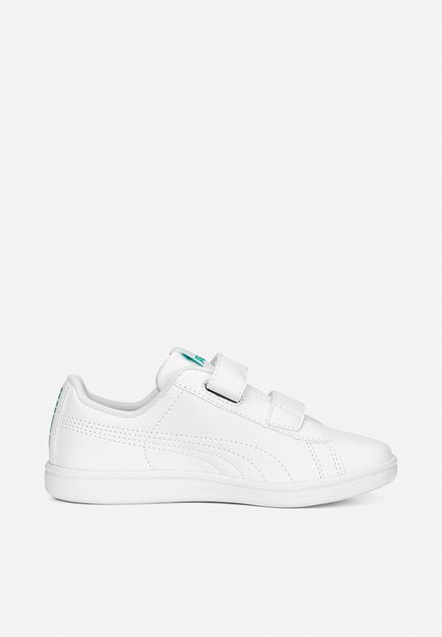 PUMA - Puma up v ps - puma white-dark night-grassy green