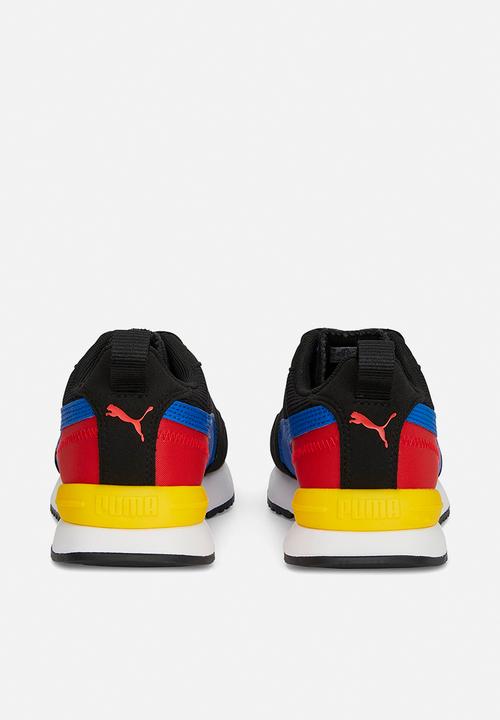 PUMA - Puma r78 jr - puma black-victoria blue-pelé yellow