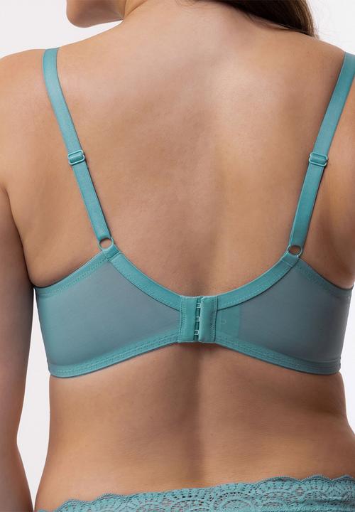 DORINA - Plus saige non padded wired bra - green