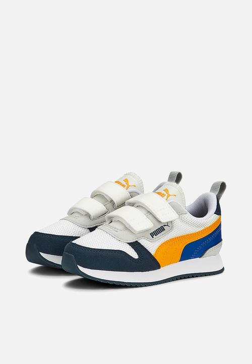 PUMA - Puma r78 v ps - puma white-zinnia-dark night