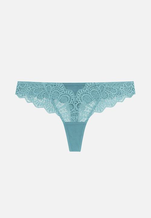 DORINA - Saige string - green