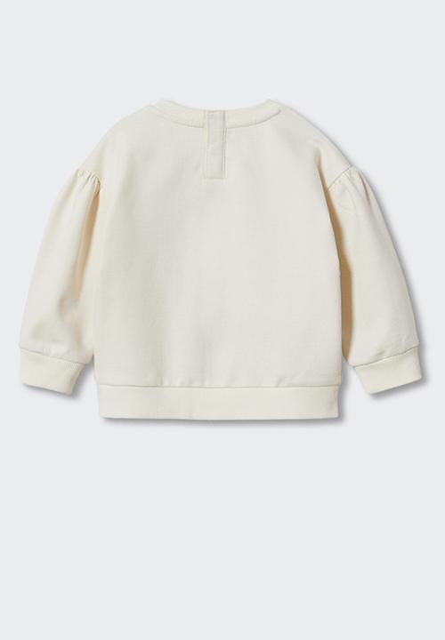 MANGO - Sweatshirt  fox - white