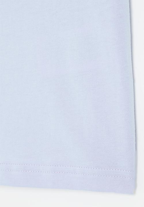 adidas Originals - Adi ess tee y - blue dawn