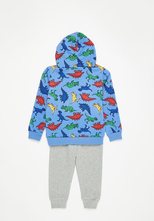Converse - Dino ft po set - grey & blue