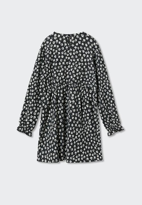 MANGO - Dress sarah - charcoal