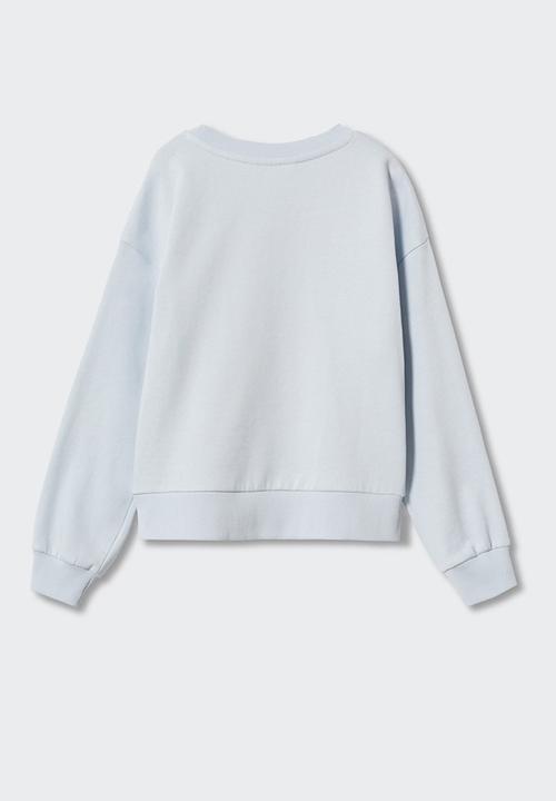 MANGO - Sweatshirt louise - light blue