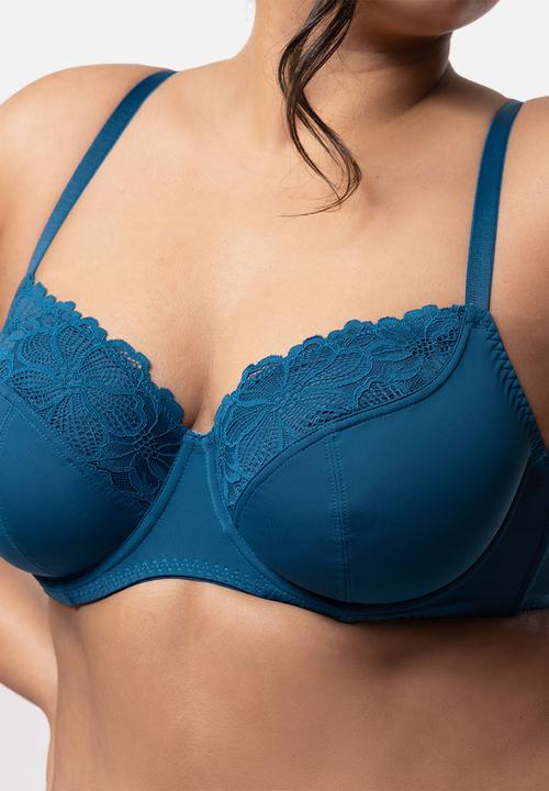 DORINA - Plus kelsea 2pack non padded wired bra - blue/pink