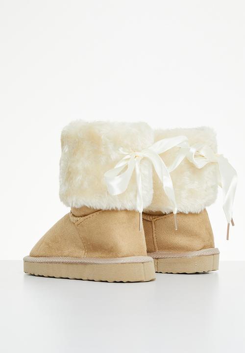 Pop Candy - Baby girls boot - camel